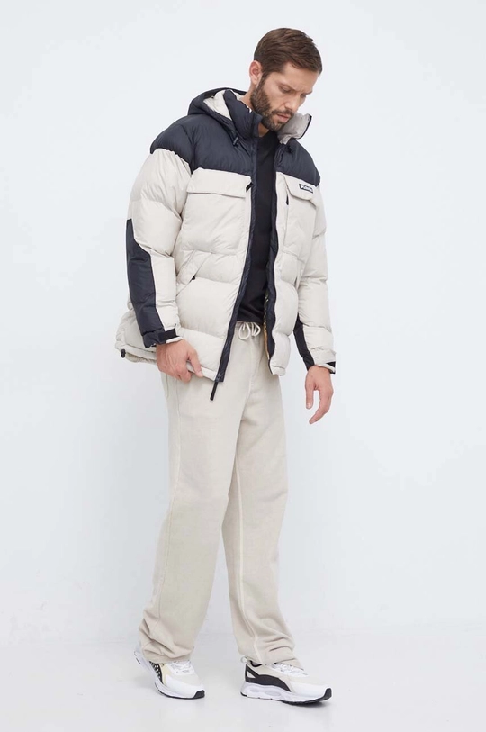 beige Columbia giacca Ballistic Ridge Oversized Puffer Uomo