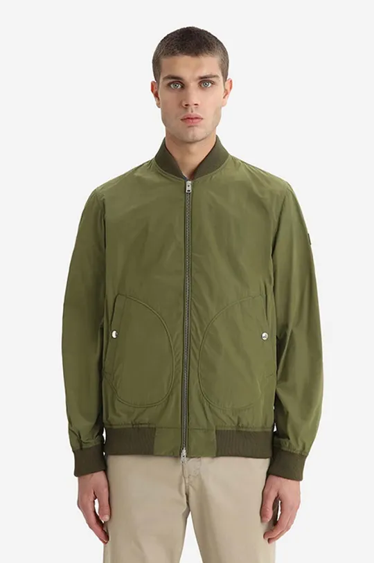 green Woolrich bomber jacket City Bomber Men’s