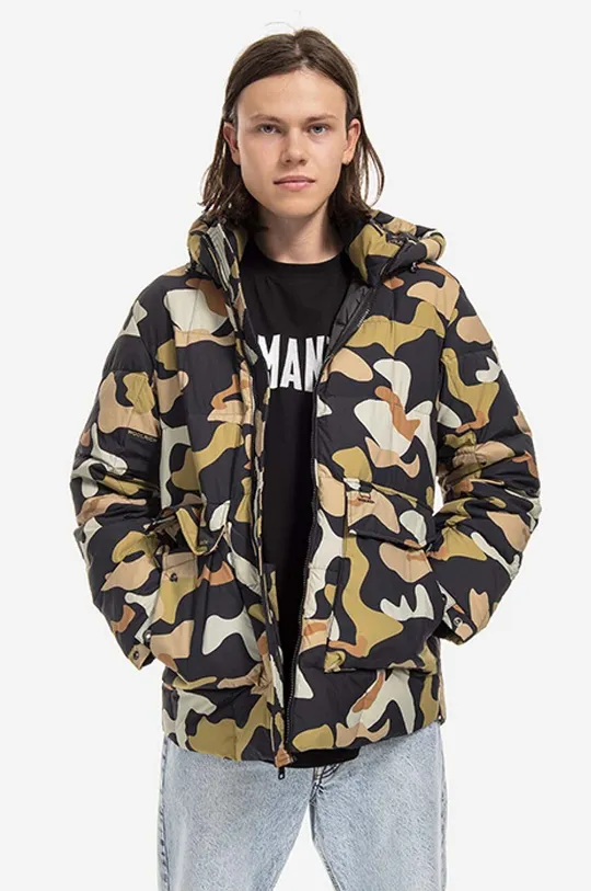 šarena Pernata jakna Woolrich Heritage Terrain Camo Jacket Muški