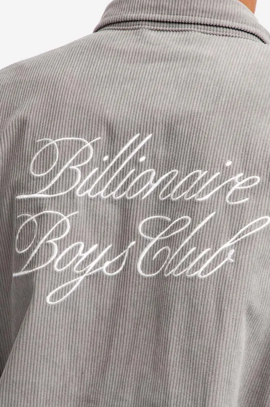 γκρί Μπουφάν με κορδόνι Billionaire Boys Club Corduroy Harrington Jacket