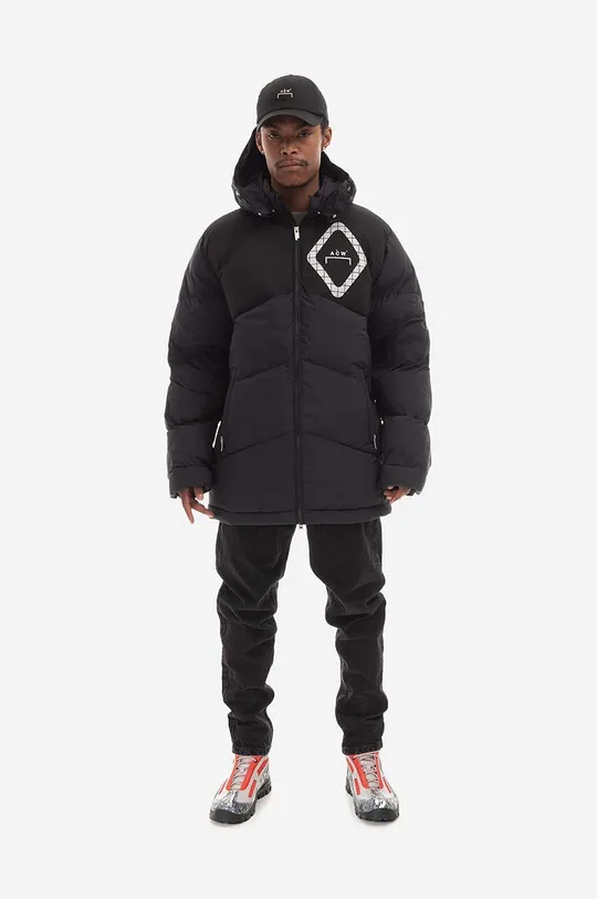 A-COLD-WALL* down jacket Panelled Down Jacket black