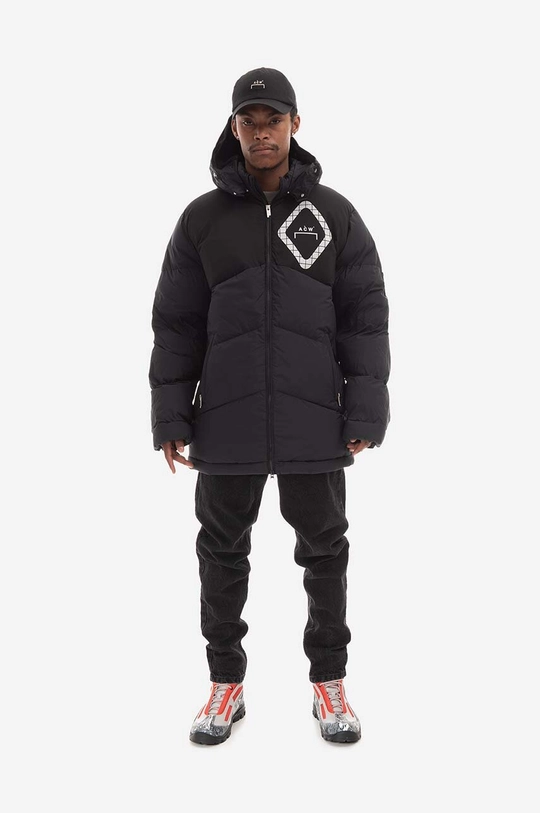 A-COLD-WALL* down jacket Panelled Down Jacket black