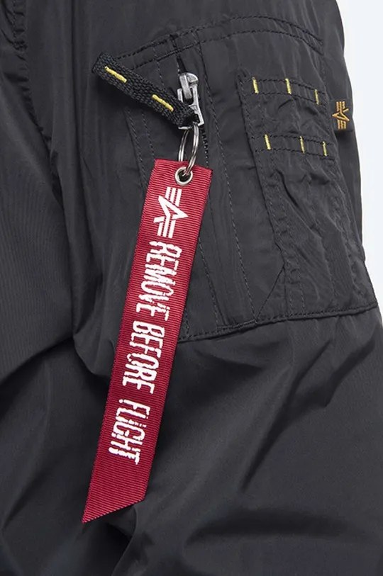 nero Alpha Industries giacca bomber MA-1 Parachute