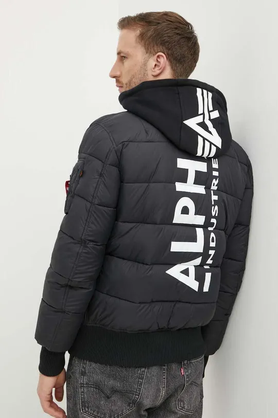 Alpha Industries jacket MA-1 ZH Back Print Puffer FD  Insole: 100% Nylon Filling: 100% Polyester Basic material: 100% Nylon