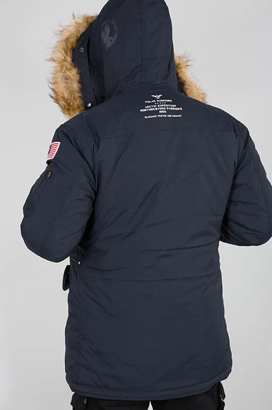 Alpha Industries kurtka Polar Jacket niebieski