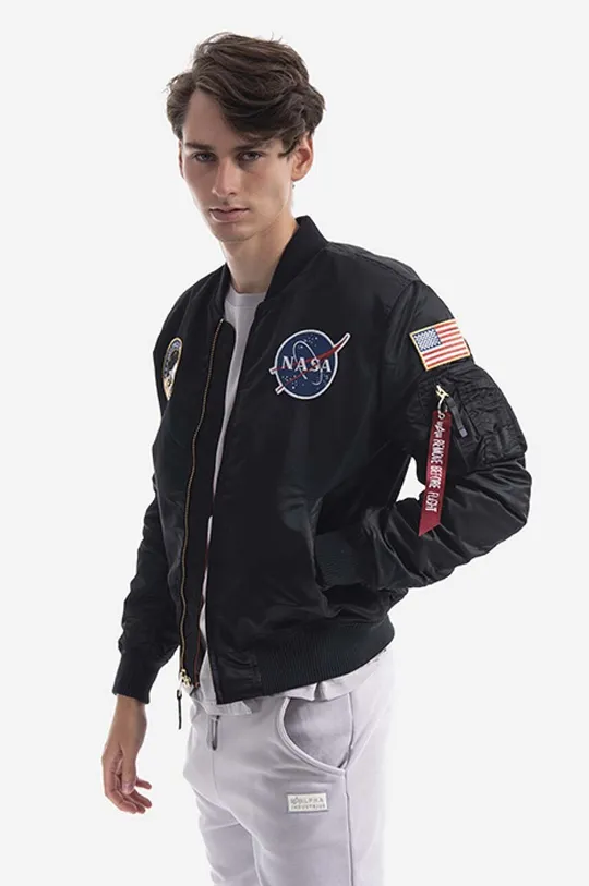 Куртка-бомбер Alpha Industries MA-1 VF NASA LP Чоловічий