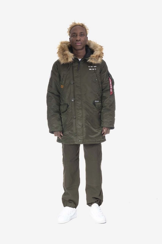 Jakna Alpha Industries N3B Airborne zelena