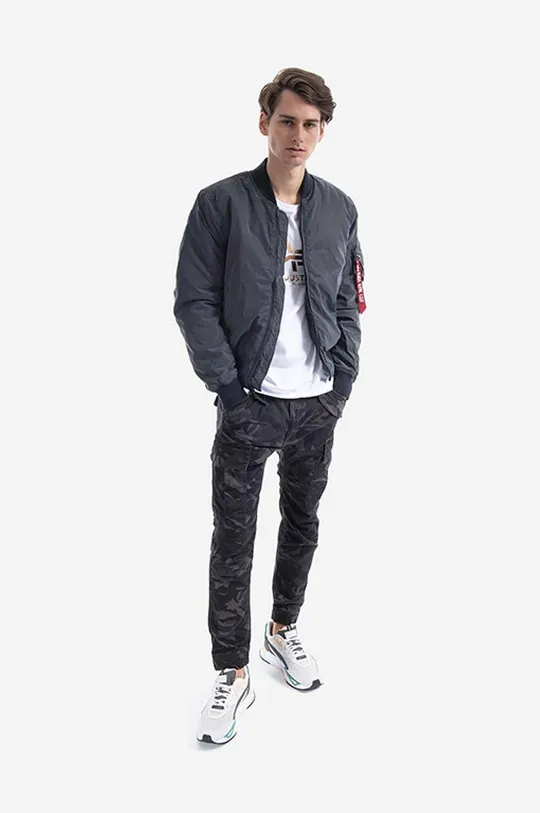 Alpha Industries geacă bomber MA-1 VF 59 Rainbow Reflective gri