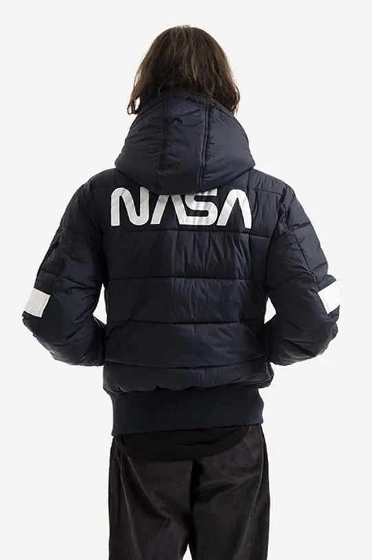 Alpha Industries jacket Hooded Puffer FD NASA  Insole: 100% Nylon Filling: 100% Polyester Basic material: 100% Nylon