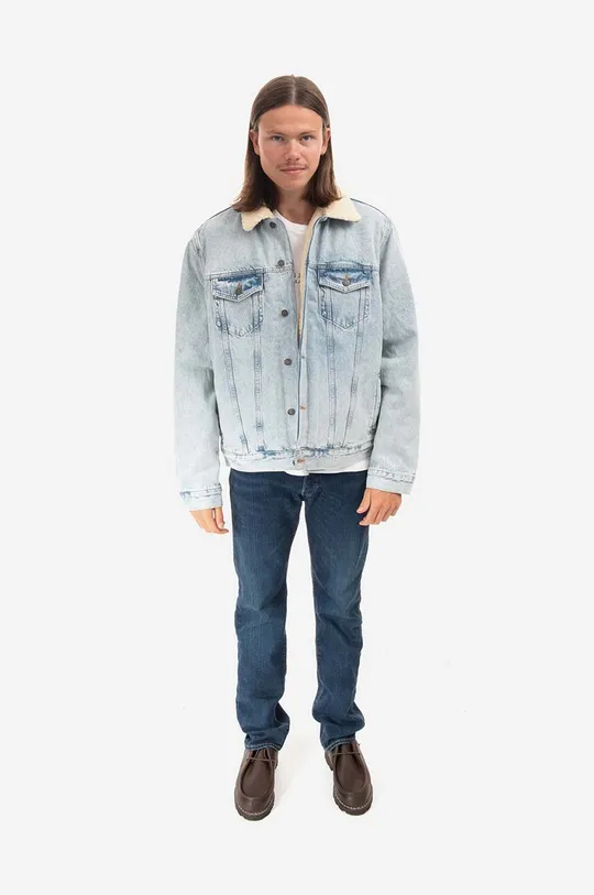 Jeans jakna Guess  80 % Bombaž, 20 % Konoplja Podloga: 80 % Poliester, 20 % Bombaž