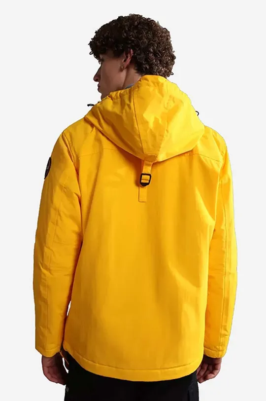 Napapijri rain jacket yellow