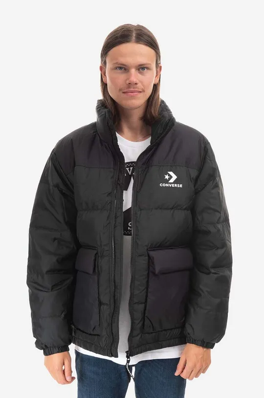 black Converse down jacket Men’s