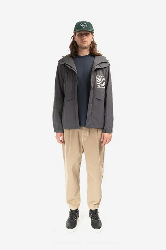 by Parra jacket Distorted gray