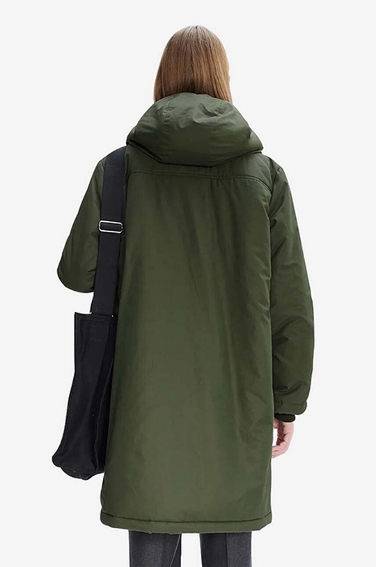 A.P.C. kurtka Parka Hector Materiał zasadniczy: 51 % Bawełna, 49 % Poliester, Podszewka: 100 % Bawełna, Wypełnienie: 100 % Poliester