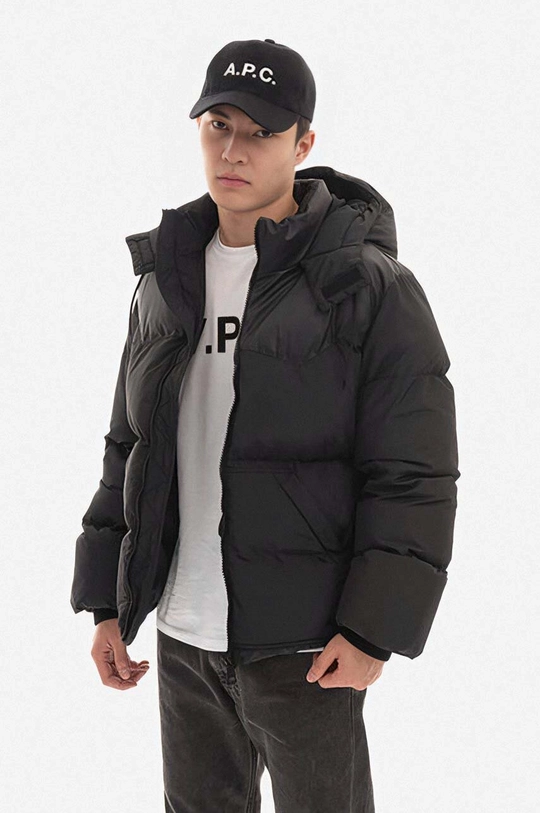 černá Bunda A.P.C. Down Jacket Marvin Pánský