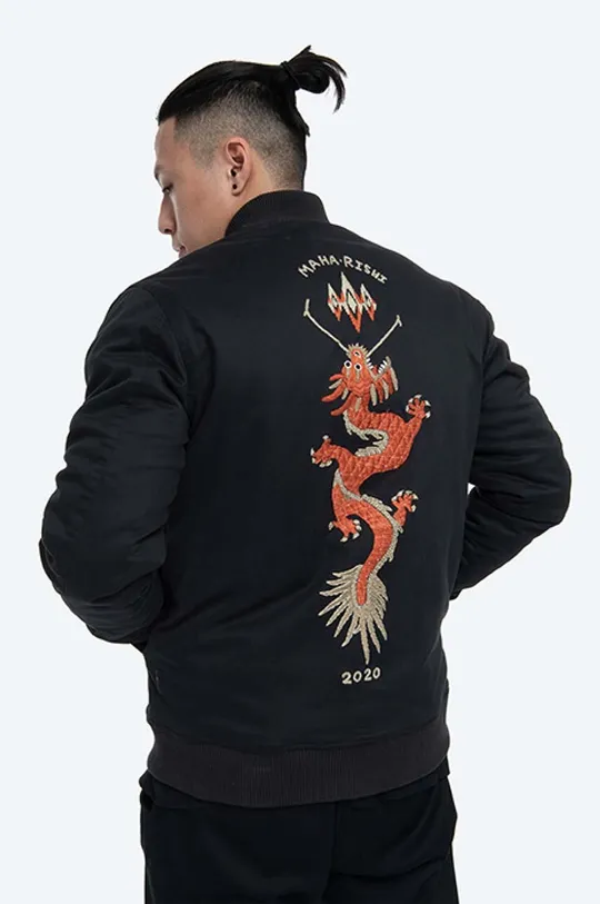Maharishi bomber jacket Mil Chimayo Embroidery  Insole: 100% Polyester Filling: 100% Polyester Basic material: 100% Cotton