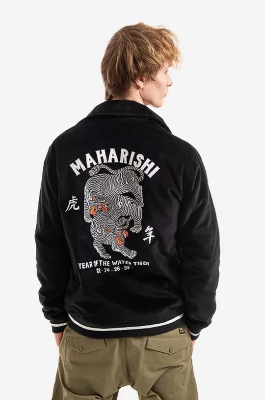 Maharishi jacket  Textile material