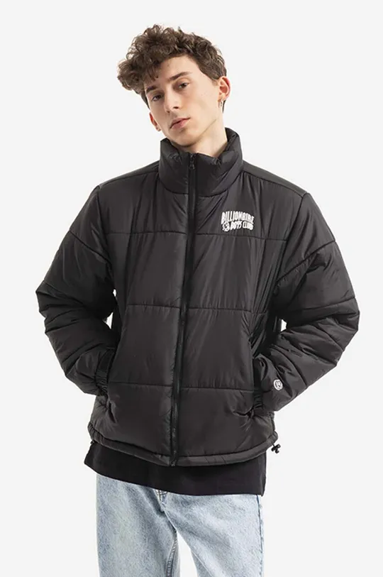 black Billionaire Boys Club jacket Small Arch Logo Puffer Jacket BC014 BLACK Men’s