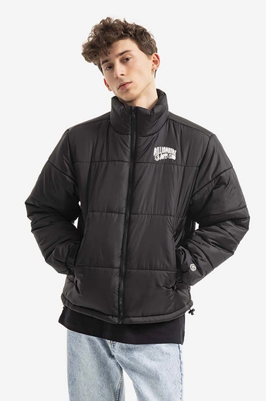 černá Bunda Billionaire Boys Club Kurtka Small Arch Logo Puffer Jacket BC014 BLACK Pánský