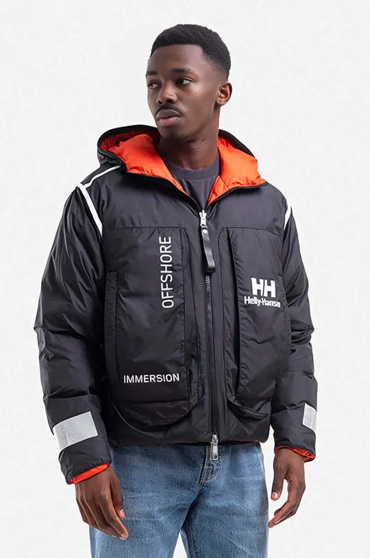 black Helly Hansen reversible jacket Heritage Reversible Puffer Men’s