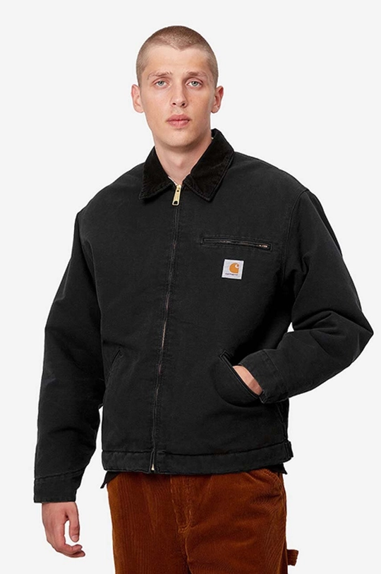 Μπουφάν Carhartt WIP μεταβατικό μαύρο I027358.BLACK.BLAC