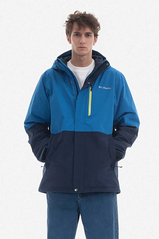 blue Columbia jacket Winter District Men’s