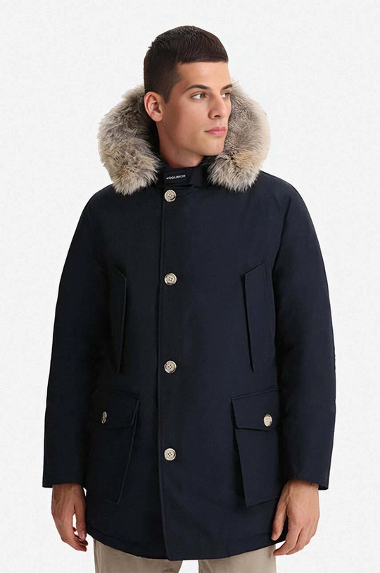 námořnická modř Péřová bunda Woolrich Pánský