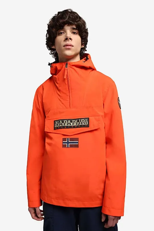 orange Napapijri jacket Men’s