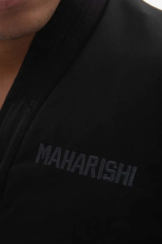 czarny Maharishi kurtka
