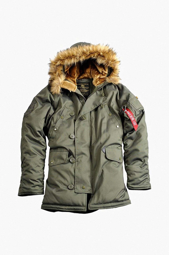 Alpha Industries jacket Explorer  Insole: 100% Nylon Basic material: 53% Nylon, 47% Polyester