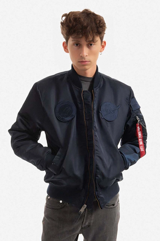 námořnická modř Bomber bunda Alpha Industries Alpha Industries MA-1 VF NASA Pánský