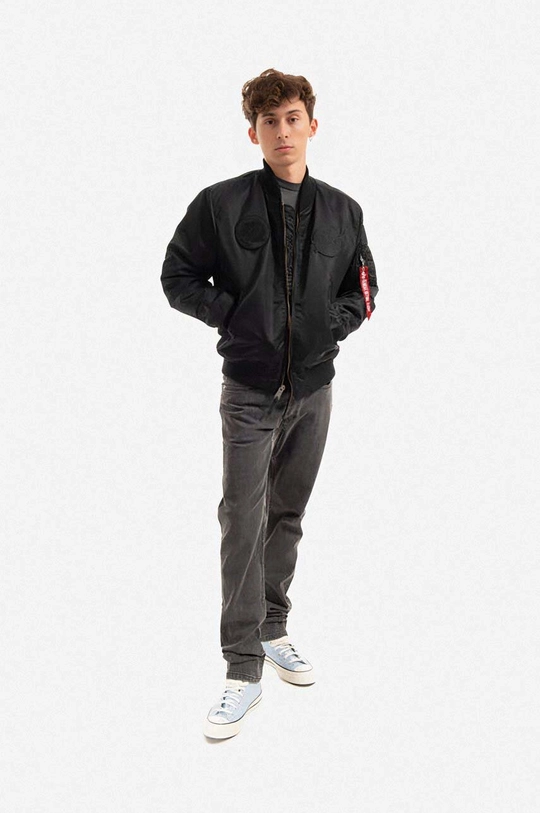 Яке бомбър Alpha Industries ALPHA INDUSTRIES MA-1 VF NASA 166107404 черен