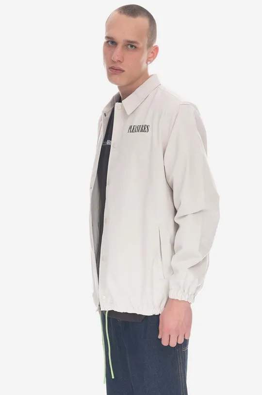 PLEASURES giacca Bended Coach Jacket Uomo