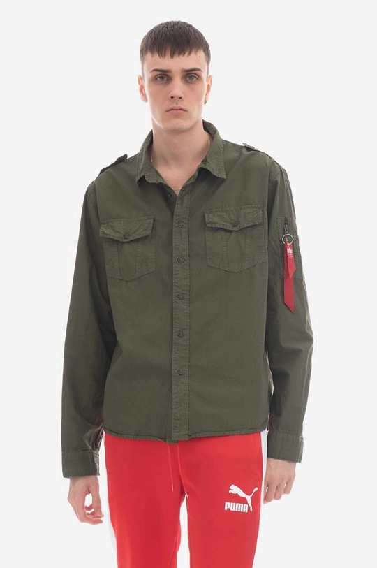 Alpha Industries koszula bawełniana Dragon 136424 142 100 % Bawełna