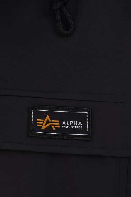 μαύρο Μπουφάν Alpha Industries Performance Anorak 106101 03