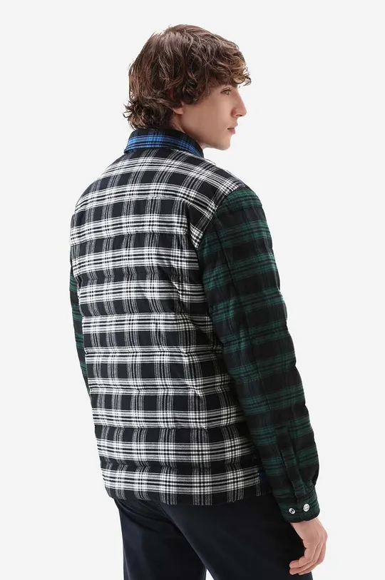 Pernata jakna Woolrich Check Overshirt  Temeljni materijal: 100% Pamuk Ispuna: 85% Perje, 15% Perje