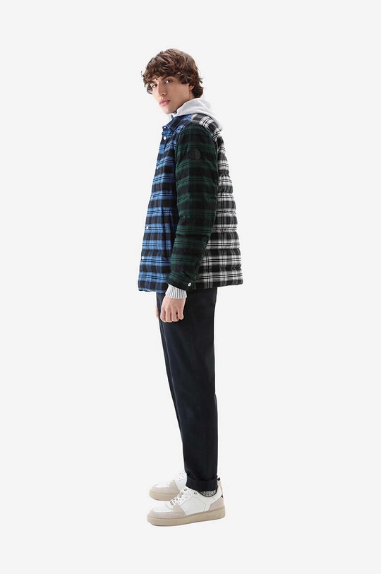 Woolrich geacă de puf Check Overshirt