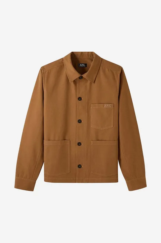 Jakna A.P.C. Veste Chico smeđa