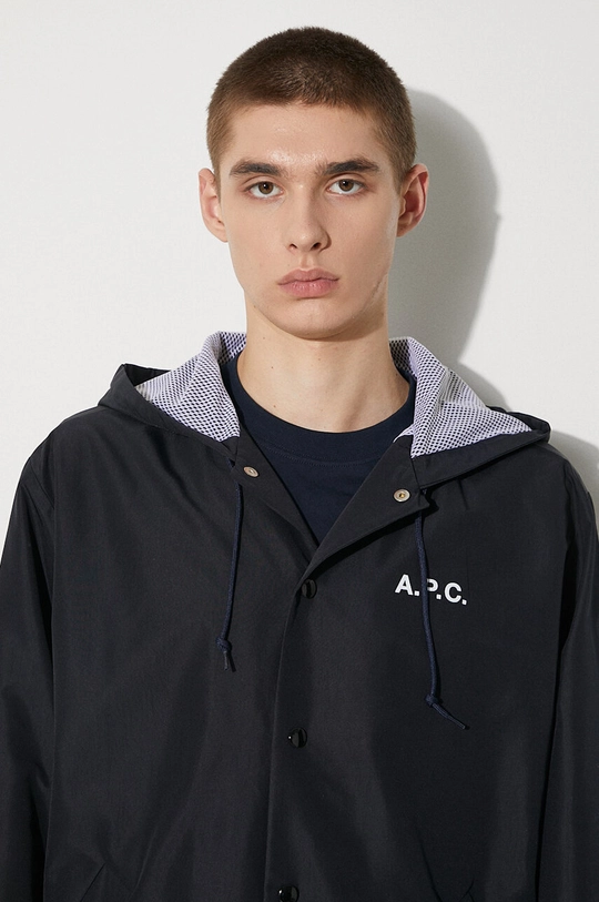 Jakna A.P.C. Blouson Greg PSAHP.H02808 mornarsko plava