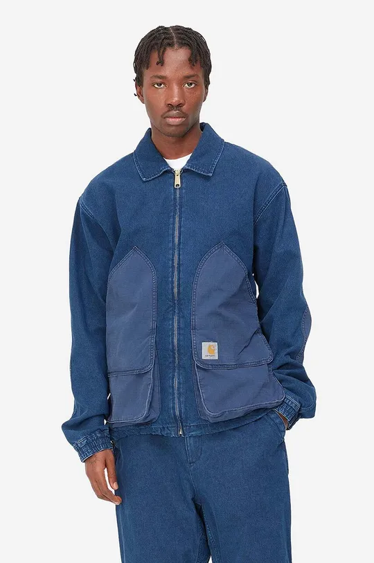 Carhartt WIP denim jacket Alma  Insole: 100% Cotton Basic material: 100% Cotton Sleeve lining: 100% Polyester