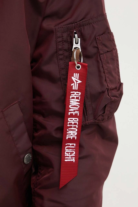 Alpha Industries kurtka bomber 191103 bordowy