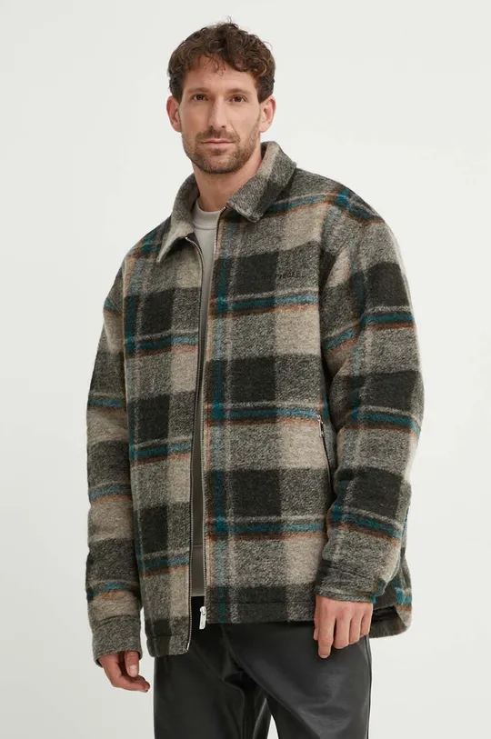 gray Filling Pieces wool blend jacket Flannel Men’s
