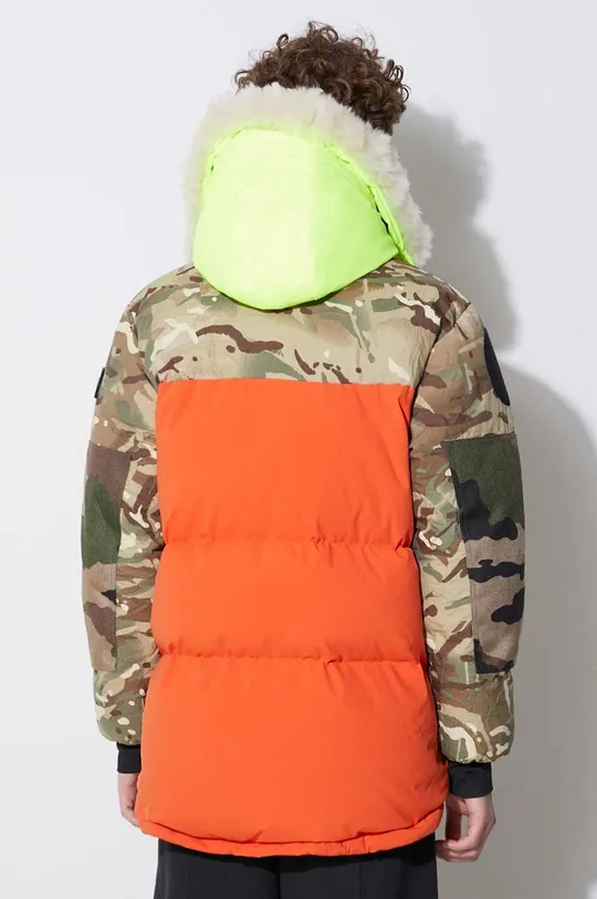 Двостороння пухова куртка Griffin помаранчевий