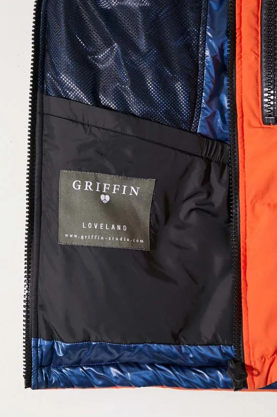 Griffin giacca in piuma reversibile