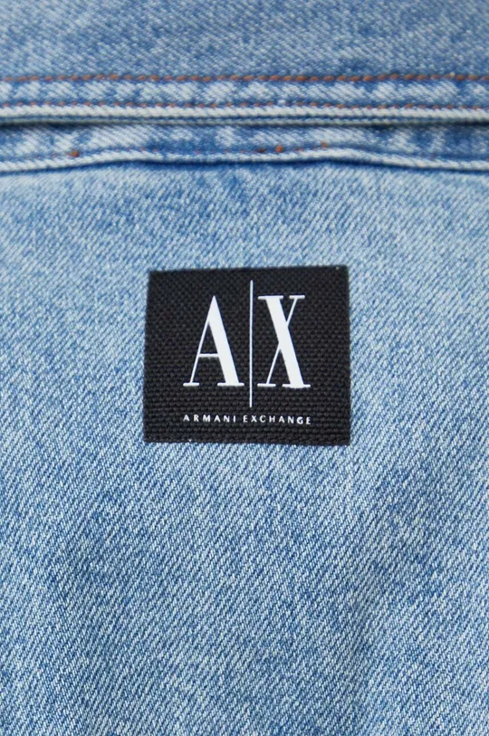 Rifľová bunda Armani Exchange Pánsky