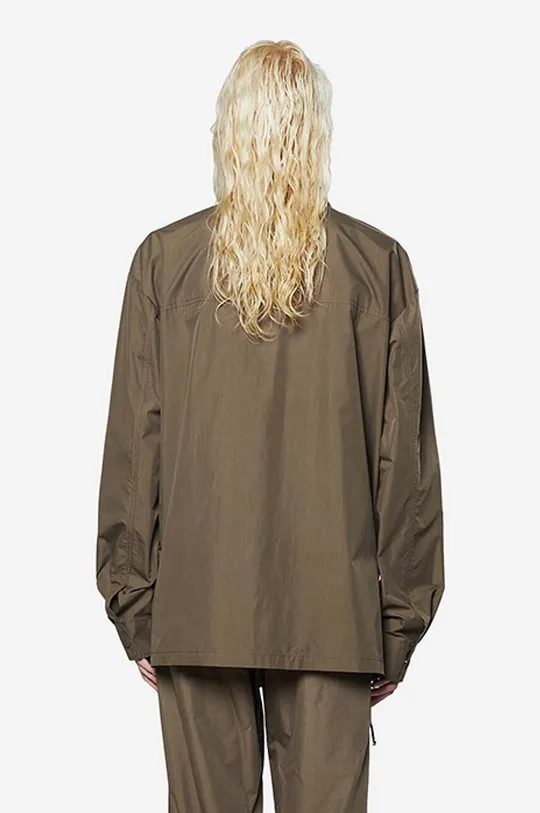 brown Rains jacket Woven Shirt