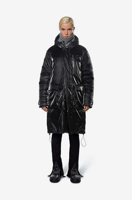 Rains jacket Avalanche Parka  Insole: 100% Nylon Filling: 100% Polyester Basic material: 100% Polyester Coverage: 100% Polyurethane
