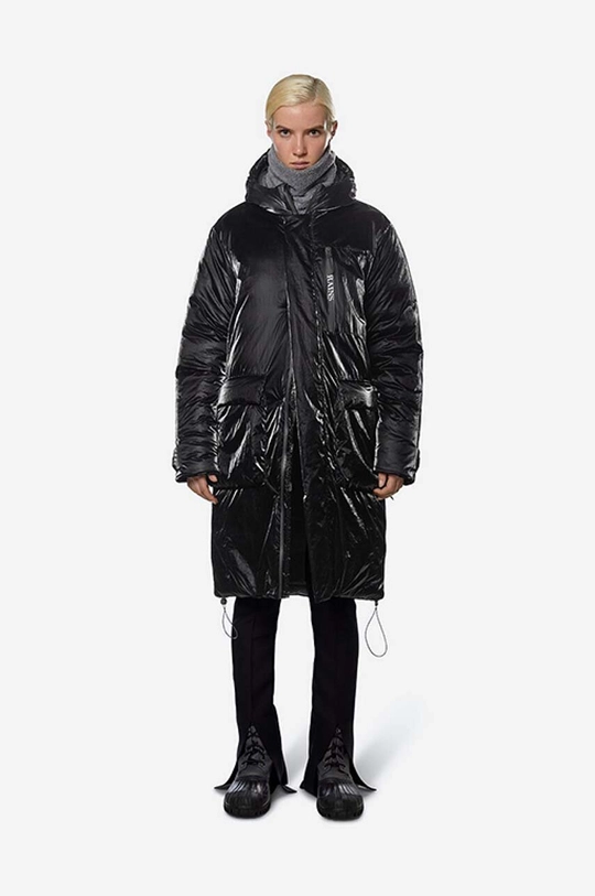 Яке Rains Avalanche Parka 1540 BLACK  Основен материал: 100% полиестер Подплата: 100% найлон Пълнеж: 100% полиестер Покритие: 100% полиуретан