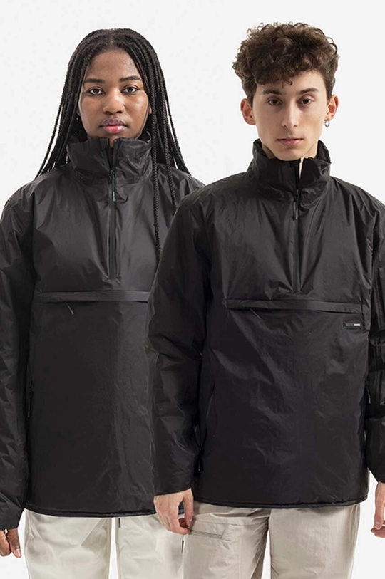 μαύρο Μπουφάν Rains Padded Nylon Anorak Unisex