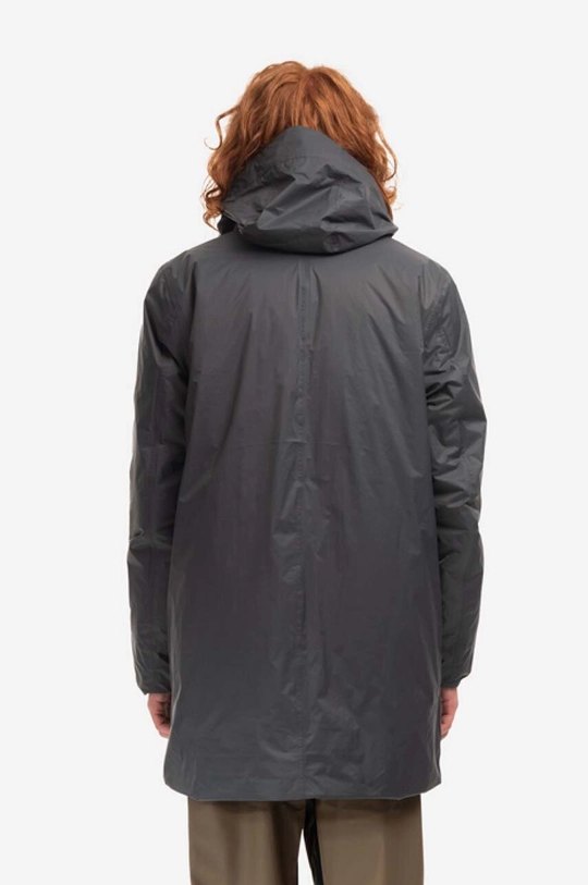 Jakna Rains Padded Nylon Coat 15480 SLATE  Temeljni materijal: 100% Najlon Postava: 100% Najlon Ispuna: 100% Poliester Pokrivanje: 100% Poliuretan